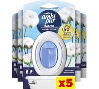Ambi Pur Bagno, Profumatore per Ambienti Ad Azione Continua Eliminazione E Preve