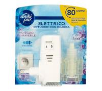 AMBI PUR Starter Kit Diffusore Elettrico Mono Per Ambienti Al Risveglio Primaverile Da 20 Ml