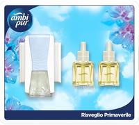 Ambi Pur Risveglio Primaverile Starter Kit Diffusore Elettrico Per Ambienti 40ml, Per Rimuovere Gli Odori