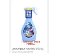 Ambi Pur Spray Tessuti 500ml Lenor Risveglio Primaverile Spray Anti Odori X2