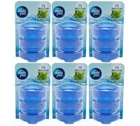 Ambi pur Wc Spazzolone Fresco Acqua & Menta 6 X 3er-Pack Ricarica Wc Pietra