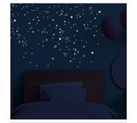 Ambiance J-XY250D - Adesivo da parete, rotondo, fosforescente