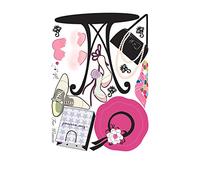 Ambiance Live Adesivo Ramo con Fiori e Uccelli e Frase