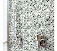 Ambiance Sticker Adesivi Autoadesivi, Decorazioni Murali, Adesivi per Piastrelle per Bagno e Cucina Cementine Azulejos Pasqual- 30 Piastrelle Adesive 20 x 20 cm