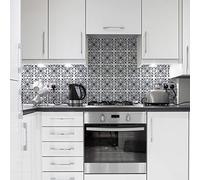 Ambiance Sticker Adesivi Autoadesivi, Decorazioni Murali, Adesivi per Piastrelle per Bagno e Cucina Piastrelle Azulejo Bartoli - 24 Piastrelle Adesive 15 x 15 cm