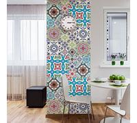 Ambiance Sticker Adesivi Autoadesivi, Decorazioni Murali, Adesivi per Piastrelle per Bagno e Cucina Salsa - 30 Piastrelle Adesive 20 x 20 cm