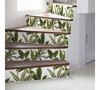 Ambiance Sticker Adesivi per scale piastrelle di cemento - 2 strisce da 26 x 90 cm