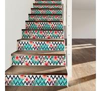 Ambiance Sticker Adesivi per scale piastrelle di cemento - 2 strisce da 36 x 126 cm