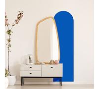 Ambiance Sticker Adesivo ad Arco per Soggiorno di Arte Moderna e Semplice | Grande Carta da Parati Bohémien per Soggiorno e Camera da Letto | L58 x H180 cm - Blu Navy