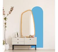 Ambiance Sticker Adesivo Arca Salone Arte Moderna e Semplice | Grande carta da parati Boemia per decorazione soggiorno e camera da letto | 58 x 200 cm - Blu ghiaccio