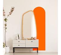 Ambiance Sticker Adesivo Arche Salon Art Moderna e Semplice | Grande carta da parati Boemia per decorazione soggiorno e camera da letto | 58 x 140 cm - Arancione