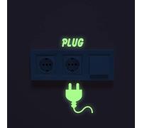 Ambiance Sticker Adesivo da Parete, Spina, 10x10cm