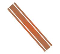 Ambiance Sticker Adesivo per auto Stripe, adesivo da corsa per corpo, striscia laterale, tetto, gonna paraurti, strisce in vinile, modificato a strisce, decalcomania per auto, decorazione in rame, 1