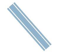 Ambiance Sticker Adesivo per auto Stripe, adesivo da corsa per corpo, striscia laterale, tetto, gonna paraurti, strisce in vinile, modificato a strisce, decalcomania per auto, decorazione blu polvere,
