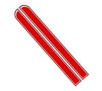 Ambiance Sticker Adesivo per auto Stripe, adesivo da corsa per corpo, striscia laterale, tetto, gonna paraurti, strisce in vinile, modificato a strisce, decalcomania, decorazione per auto, colore