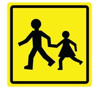 Ambiance Sticker Adesivo per autobus, autobus, trasporto, bambini, camion, scuola, altezza 15 x larghezza 15 cm