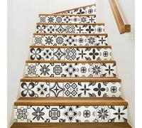 Ambiance Sticker Adesivo per scale piastrelle di cemento - 2 strisce da 25 x 87,5 cm