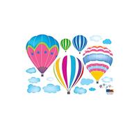 Ambiance Sticker AMB-58051 Adesivo da Parete, Vinile, Multicolore, One Size