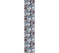 Ambiance Sticker Carta da parati in tessuto non tessuto pre-incollato, rotolo da carta da parati con tulipani e fiori di ciliegio, adesivo decorativo, 1 rotolo da 300 x 60 cm