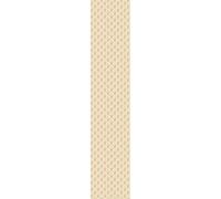 Ambiance Sticker Carta da parati in tessuto non tessuto pre-incollato Rotolo Wallpaper Art Deco Beige - Ventaglio adesivo decorativo - 1 rotolo di altezza 300 x larghezza 60 cm