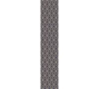 Ambiance Sticker Carta da parati in tessuto non tessuto pre-incollato Rotolo Wallpaper con forme geometriche chic, blu scuro, adesivo decorativo, 1 rotolo di altezza 300 x larghezza 60 cm