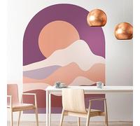 Ambiance Sticker Carta da parati non tessuta pre-incollata affreschi giganti - Arco al crepuscolo faterico - adesivo decorativo - 80 x 60 cm