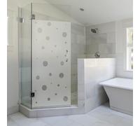 Ambiance Sticker Pellicola per la Privacy della Privacy della Finestra - Adesivi per Schermo della Privacy Autoadesivi per Vetro e Porta della Doccia | Piccole Bolle - H125 x L65 cm