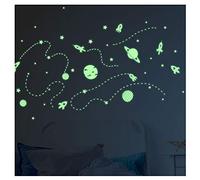 Ambiance Sticker phos-ROS-C256 Adesivo da Parete, Rocketplanets, unica