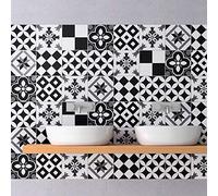 Ambiance Sticker Rivestimenti Autoadesivi per Cucina e Bagno Aarona - 9 Piastrelle Adesive 15 x15 cm