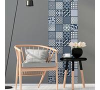 Ambiance Sticker Rivestimenti Autoadesivi per Cucina e Bagno Malmo - 9 Piastrelle Adesive 15 x15 cm