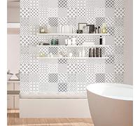 Ambiance Sticker Rivestimenti Autoadesivi per Cucina e Bagno Tanyka - 9 Piastrelle Adesive 20 x 20 cm