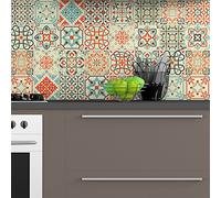 Ambiance Sticker Rivestimenti Autoadesivi per Cucina e Bagno Vérone - 9 Piastrelle Adesive 20 x 20 cm