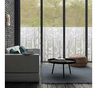 Ambiance Sticker Rotolo adesivo per finestra in bambù oscurante, pellicola anti-sguardi elettrostatica, oscurante, vetro anti UV, 45 cm x 6 m