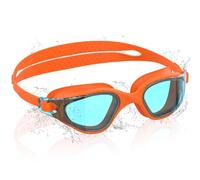 Ambienden Occhiali da Nuoto per Bambini, HD 180° con Visione, Occhialini Piscina per 3-14, Anti-Fog, Protezione UV, Regolazione Rapida, Guarnizione in Silicone, Occhiali da Nuoto Unisex, Orange