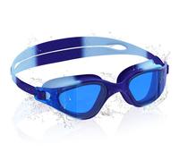 Ambienden Occhiali da Nuoto per Bambini, HD 180° con Visione, Occhialini Piscina per 3-14, Anti-Fog, Protezione UV, Regolazione Rapida, Guarnizione in Silicone, Occhiali da Nuoto Unisex, Dark Blue
