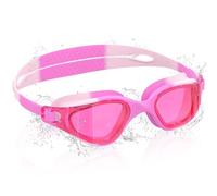 Ambienden Occhiali da Nuoto per Bambini, HD 180° con Visione, Occhialini Piscina per 3-14, Anti-Fog, Protezione UV, Regolazione Rapida, Guarnizione in Silicone, Occhiali da Nuoto Unisex, Magenta