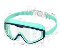 Ambienden Occhialini Nuoto Bambini con Anti-Appannamento, Protezione UV, Vista Ampia, Regolazione a Pulsante, Sigillo in Silicone, Occhialini Piscina Unisex per 3-12 Anni, GR2