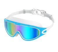 Ambienden Occhialini Nuoto Uomo Donna Montatura Grande Lenti HD | Occhialini Piscina Antiappannamento Protezione UV | Adulti Unisex Per Immersioni E Sport Acquatici All'Aperto