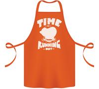 Ambiente Cambiamento Tempo Corsa Fuori Cotone Grembiule 100% Biologico