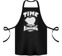 Ambiente Cambiamento Tempo Corsa Fuori Cotone Grembiule 100% Biologico