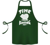 Ambiente Cambiamento Tempo Corsa Fuori Cotone Grembiule 100% Biologico