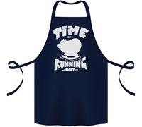 Ambiente Cambiamento Tempo Corsa Fuori Cotone Grembiule 100% Biologico