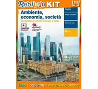 AMBIENTE, ECONOMIA, SOCIETÀ - VOLUME 1 (LDM) (9788808920973) - Libro Scolastico + Kit Scuola con Copertine Rebillo