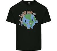 Ambiente Help Me Climate Change Uomo Cotone T-Shirt