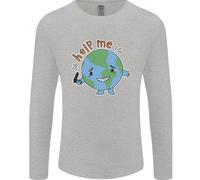 Ambiente Help Me Climate Change Uomo Maniche