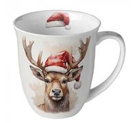 Ambiente Tazza a forma di cervo con cappuccio, ca. 400 ml