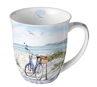 Ambiente Tazza bicicletta sulla spiaggia, ca. 10,5 x 9,5 cm