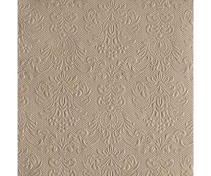 Ambiente tovaglioli pranzo/festa 33x 33cm Elegance tortora geprägt/Embossed