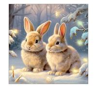 Ambiente Tovagliolo invernale Welcome 33 x 33 cm, 3 veli, 20 pezzi, decorazione da tavolo, tovaglioli festivi, decorazioni natalizie