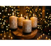 Ambientehome - Ciotola in legno di teak per albero di Natale, 20 - 25 cm, con bordo rialzato